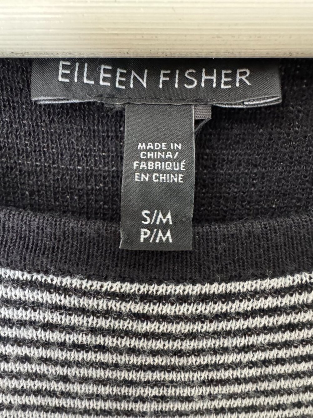 Eileen Fisher - Stripe Top - Picture 2 of 2